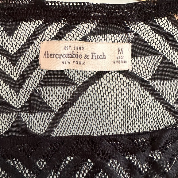 Abercrombie & Fitch Black Box Mesh Top - Picture 6 of 6